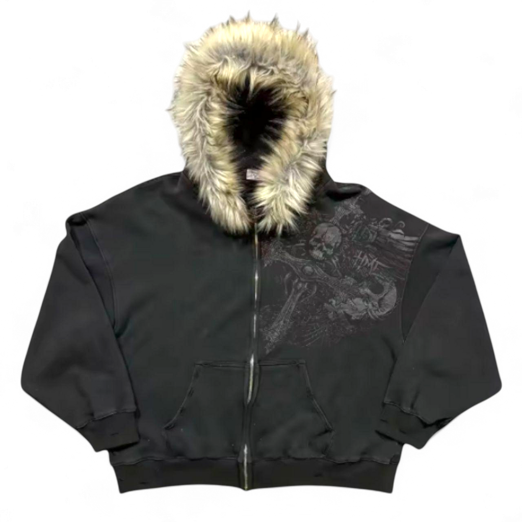 Autumn/winter fluffy hoodie