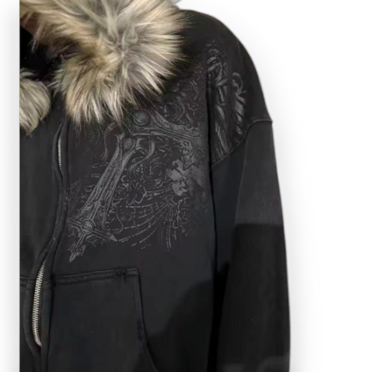 Autumn/winter fluffy hoodie